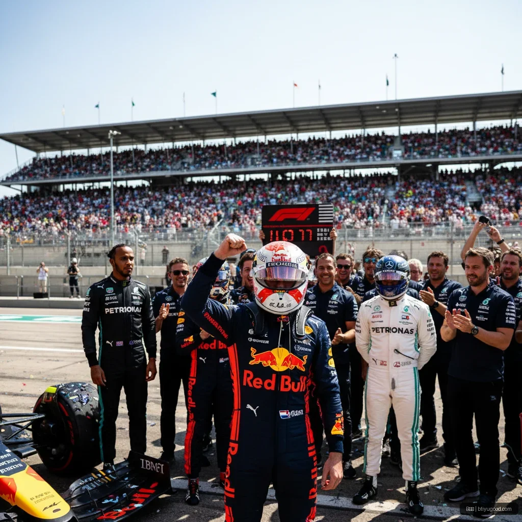 B体育 - B体育热议：维斯塔潘再夺F1美国大奖赛冠军 配图1